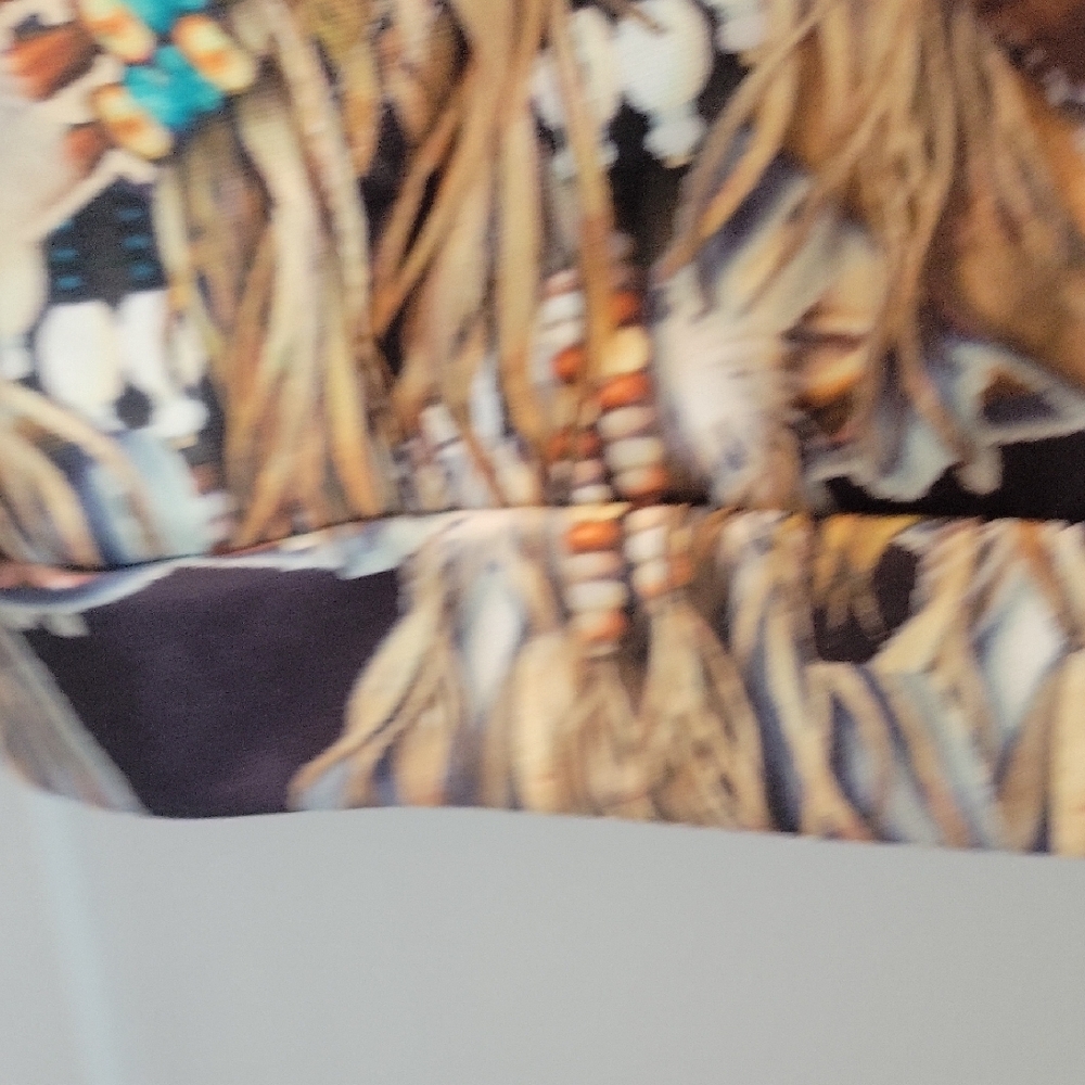 Feather Pattern Lightweight Jacket - Picture 7 of 14